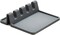 Cooler Kitchen; Grey Silicone Spoon Rest for Stove Top with Drip Pad (1 Pack) - Heat-Resistant, BPA-Free Utensil Rest & Spoon Holder for Kitchen Counter - Grill Utensil Holder for Spatulas, Tongs, and kitchenware; Category:Serveware; Image:3